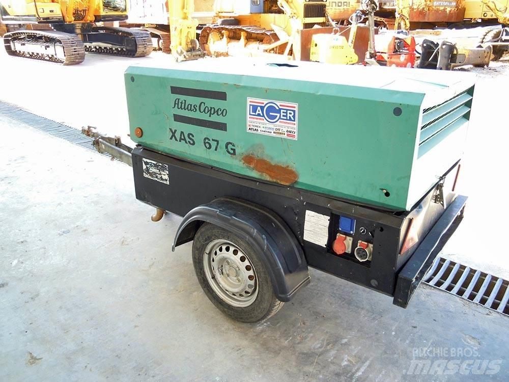 Atlas Copco XAS 67G Воздушные компрессоры
