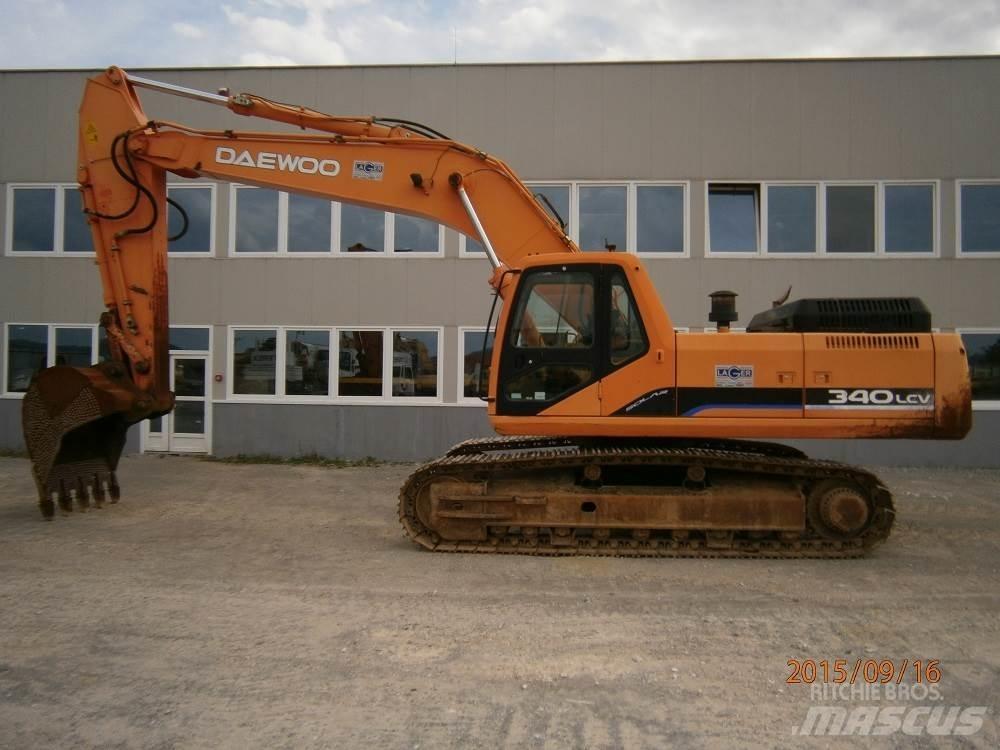 Daewoo SOLAR 340LCV Гусеничные экскаваторы