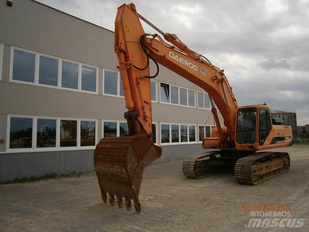 Daewoo SOLAR 340LCV Гусеничные экскаваторы