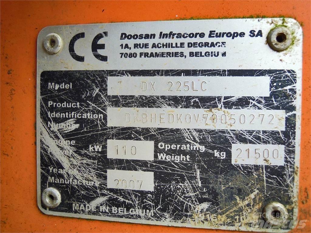 Doosan DX225LC Гусеничные экскаваторы