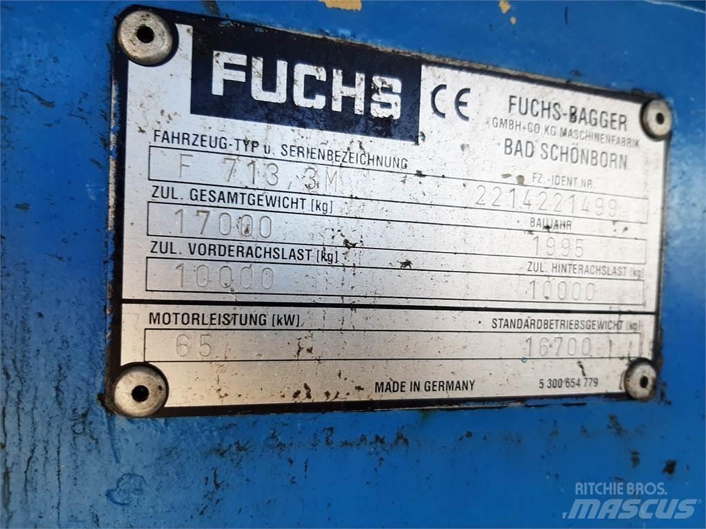 Fuchs F 713,3M Перегружатели металлолома/промышленные погрузчики