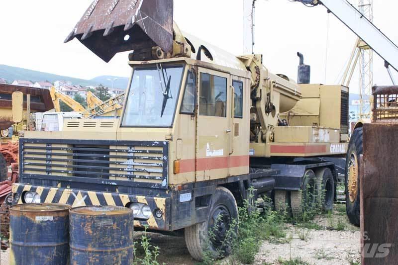 Gradall G660A Колёсные экскаваторы