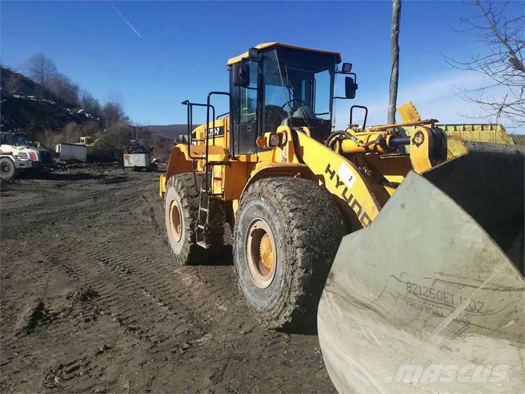 Hyundai HL770-7 Фронтальные погрузчики