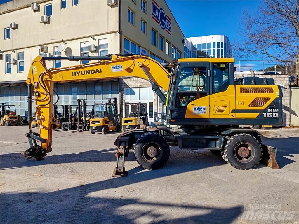 Hyundai HW160 Колёсные экскаваторы