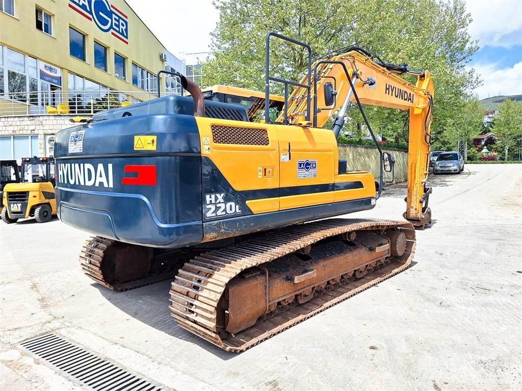 Hyundai HX220L Гусеничные экскаваторы