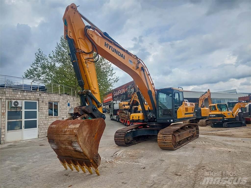 Hyundai HX330L Гусеничные экскаваторы