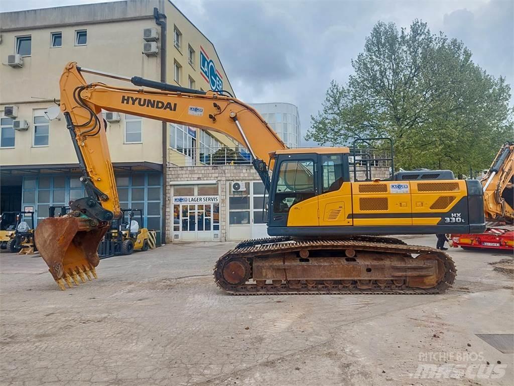 Hyundai HX330L Гусеничные экскаваторы