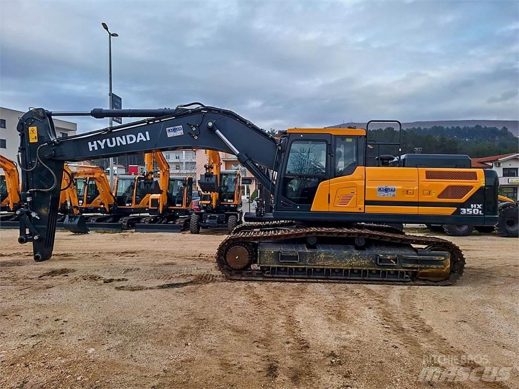 Hyundai HX350L Гусеничные экскаваторы