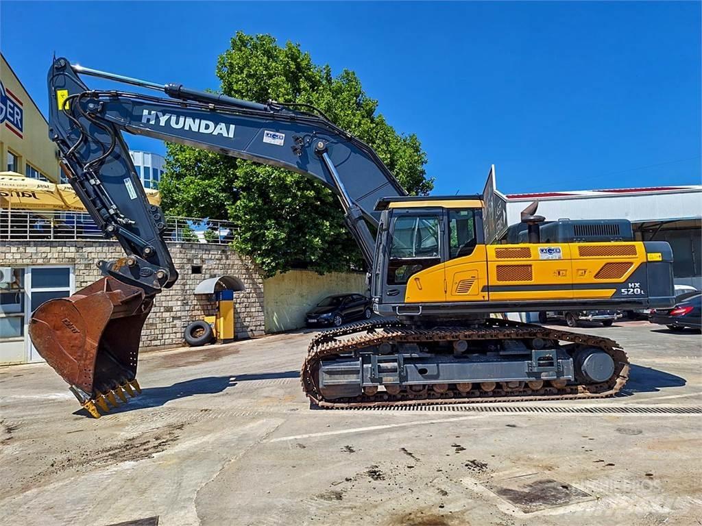 Hyundai HX520L Гусеничные экскаваторы