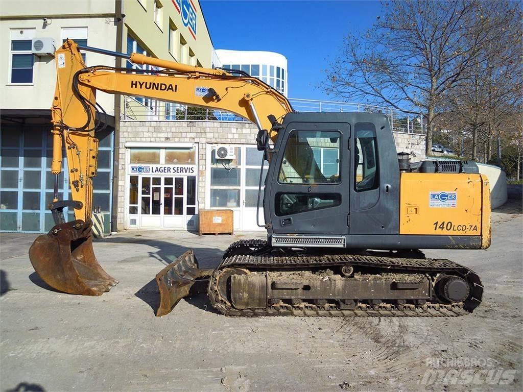Hyundai R140LCD-7A Гусеничные экскаваторы