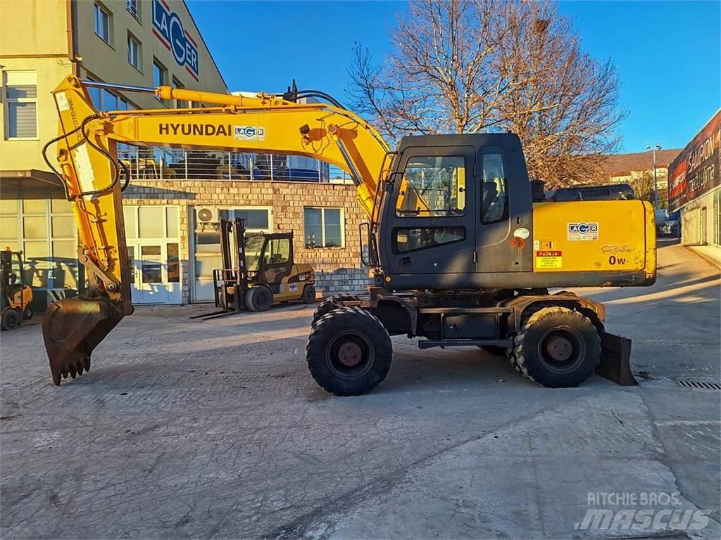 Hyundai R170W-7A Колёсные экскаваторы