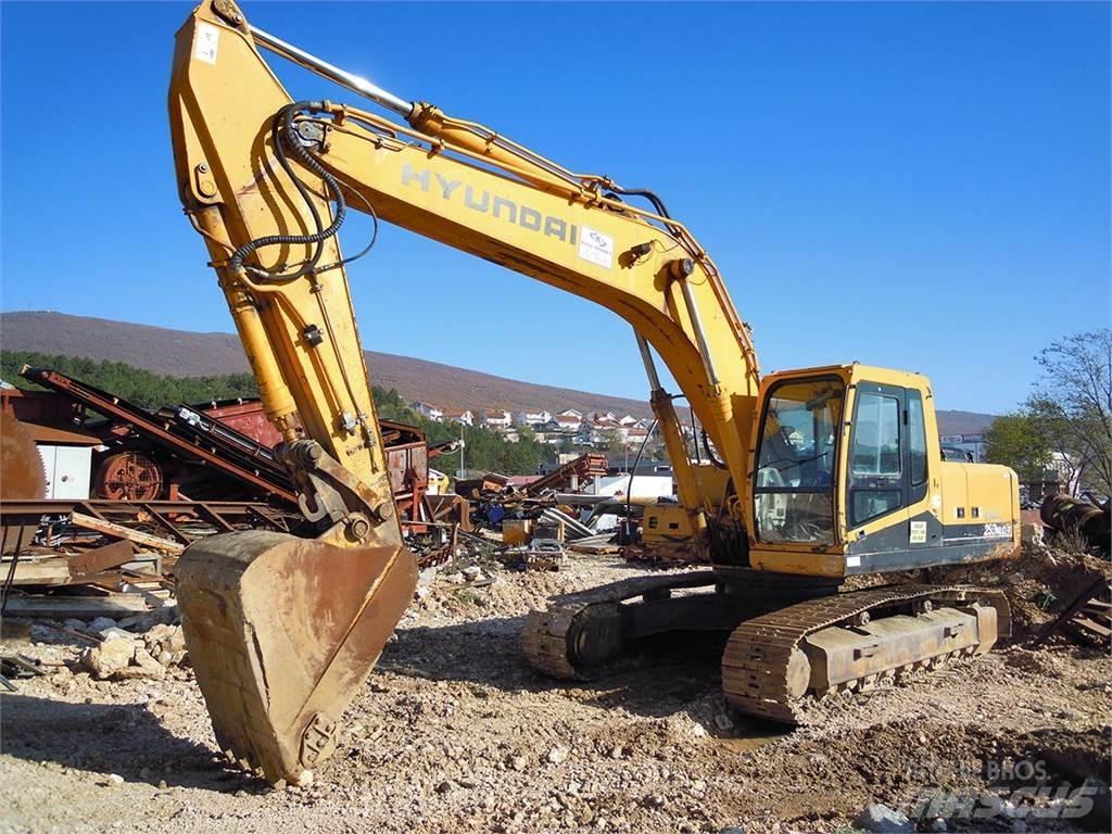 Hyundai R250NLC-7 Гусеничные экскаваторы
