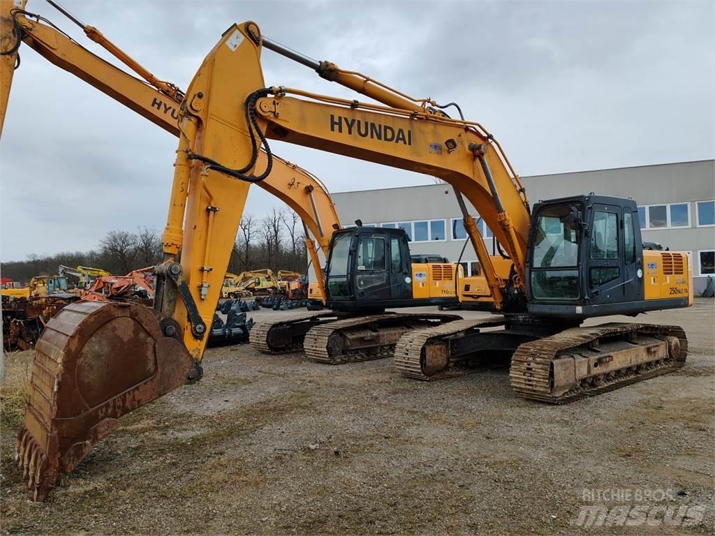 Hyundai R250NLC-7A Гусеничные экскаваторы
