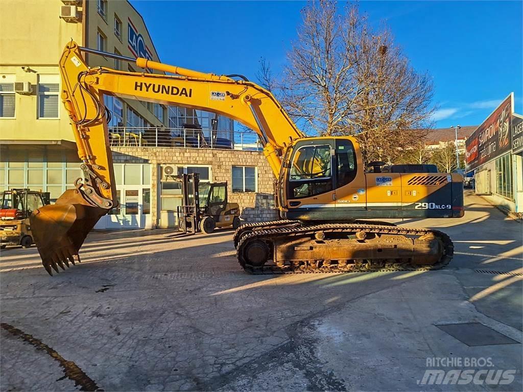 Hyundai R290LC-9 Гусеничные экскаваторы