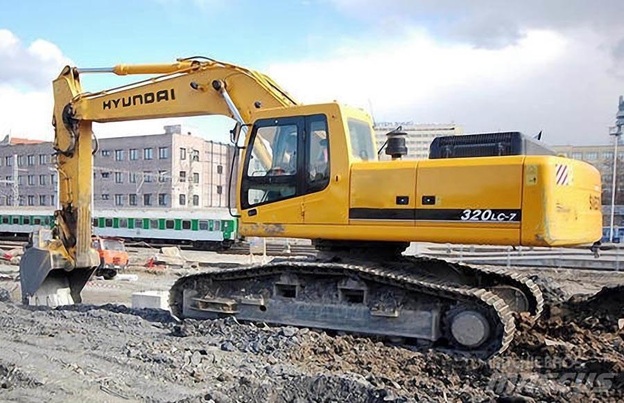 Hyundai R320LC-7 Компоненты строительной техники