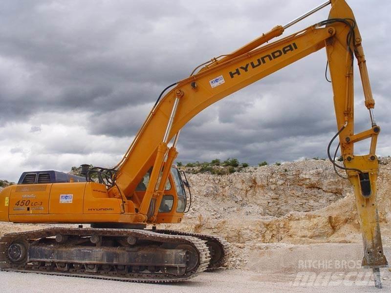 Hyundai R450LC-3 Компоненты строительной техники