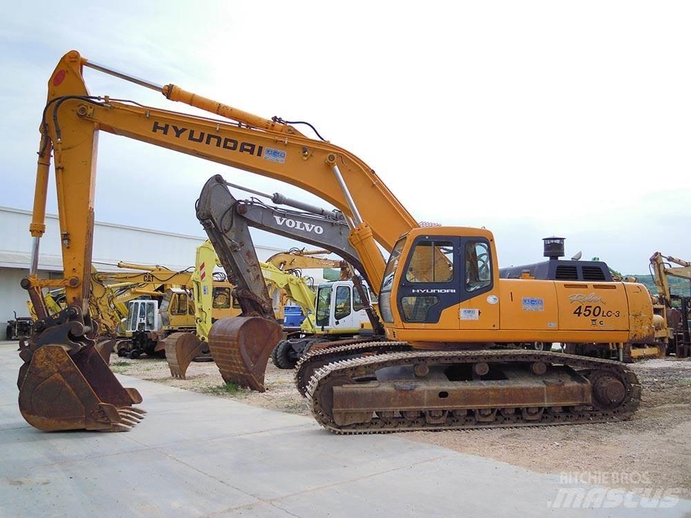 Hyundai R450LC-3 Гусеничные экскаваторы