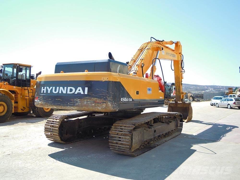 Hyundai R450LC-7A Гусеничные экскаваторы