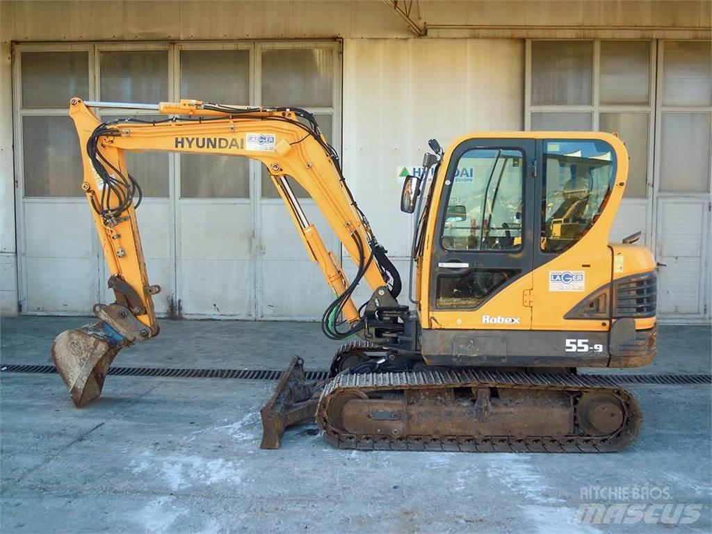 Hyundai R55-9 Мини-экскаваторы
