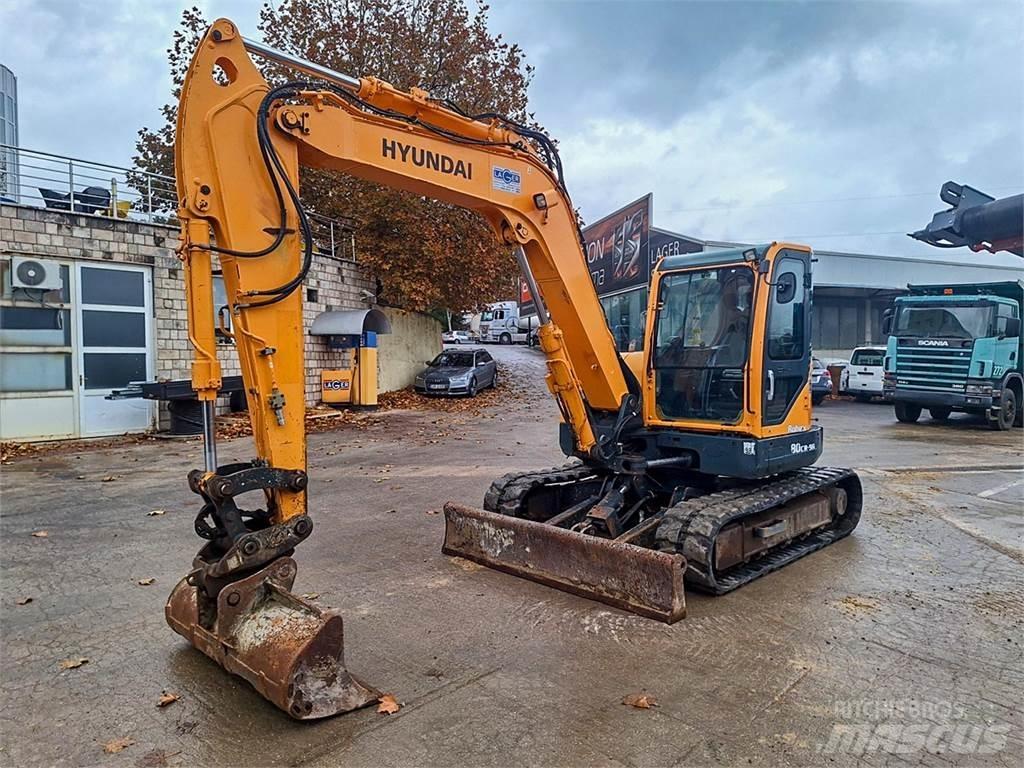 Hyundai R80CR-9A Мини-экскаваторы