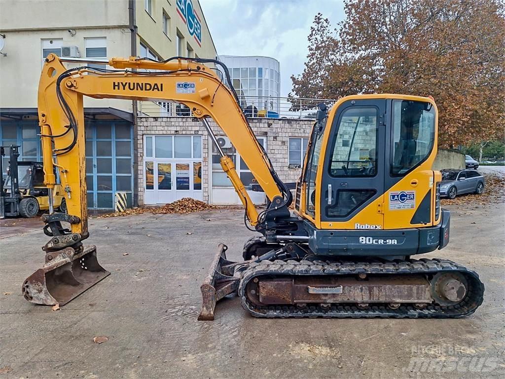 Hyundai R80CR-9A Мини-экскаваторы