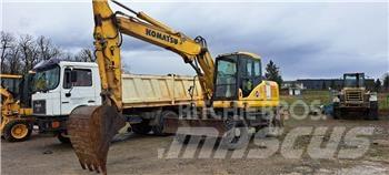 Komatsu PW160-7EO Колёсные экскаваторы