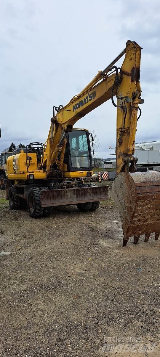 Komatsu PW160-7EO Колёсные экскаваторы