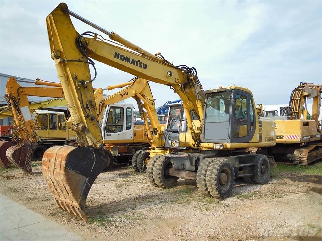Komatsu PW170ES-6K Колёсные экскаваторы