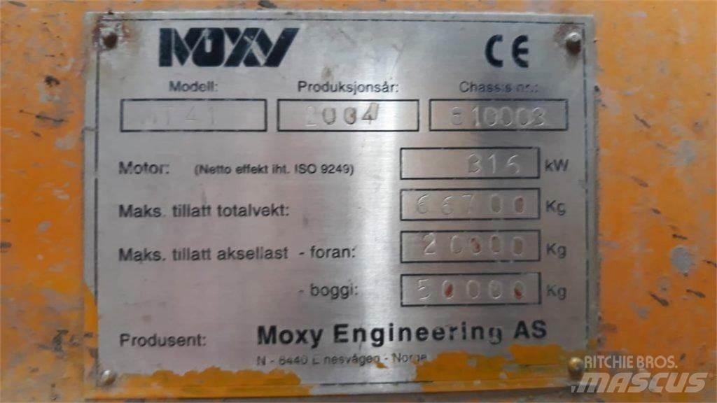 Moxy MT 41 Шарнирно-сочленённые самосвалы