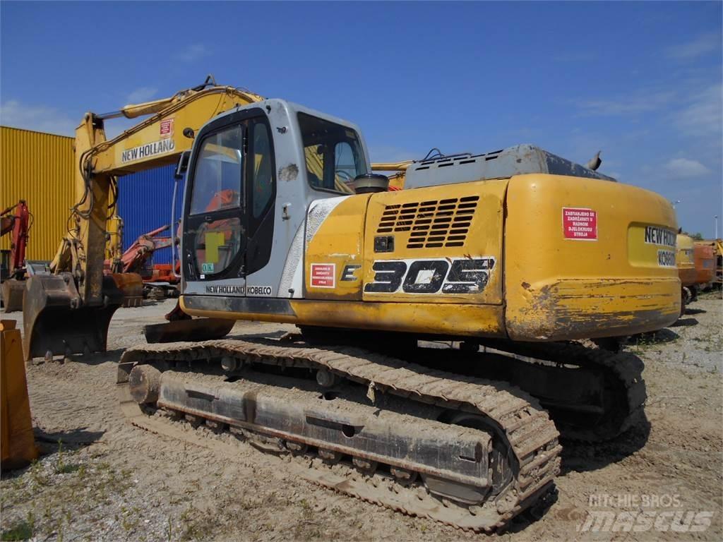 New Holland E 305EL Гусеничные экскаваторы