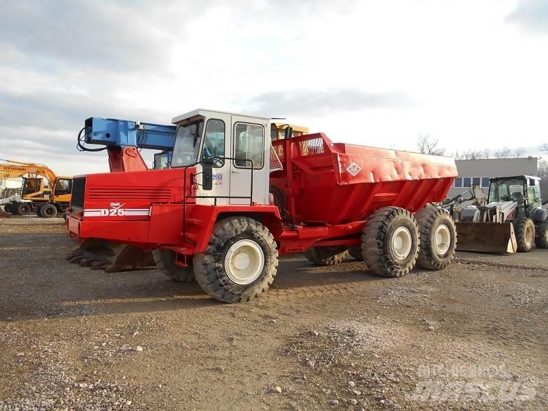 O&K D25 Шарнирно-сочленённые самосвалы