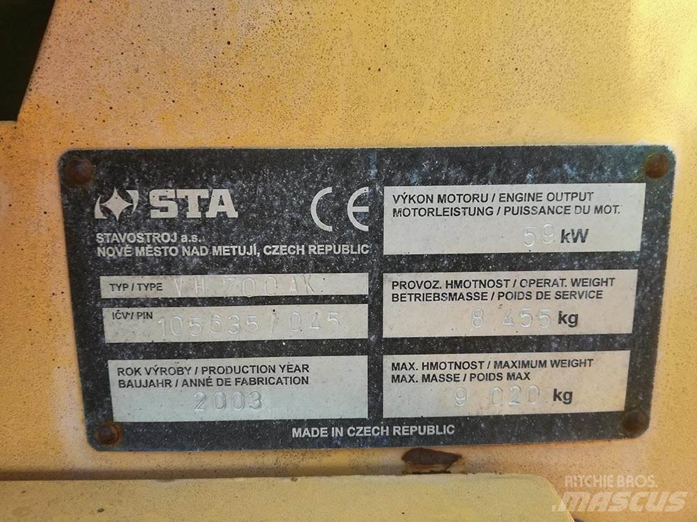 Stavostroj STA VH 700 AK Катки тротуарные