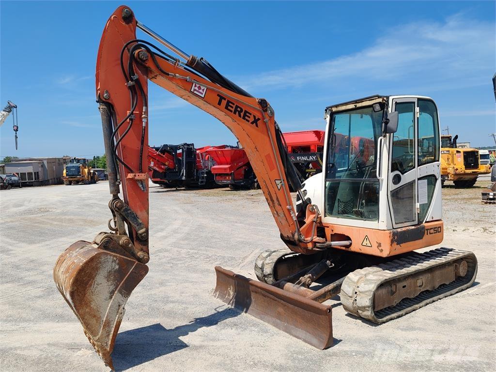 Terex TC50 Мини-экскаваторы