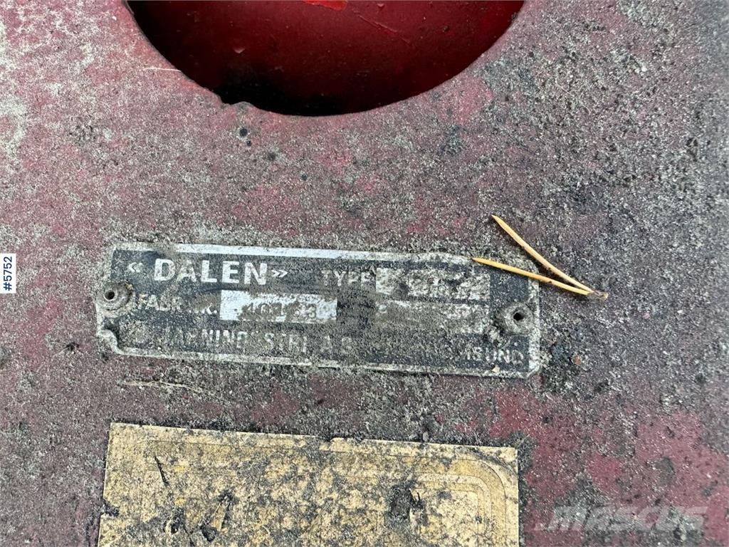 Dalen 1278 Снежные отвалы и плуги