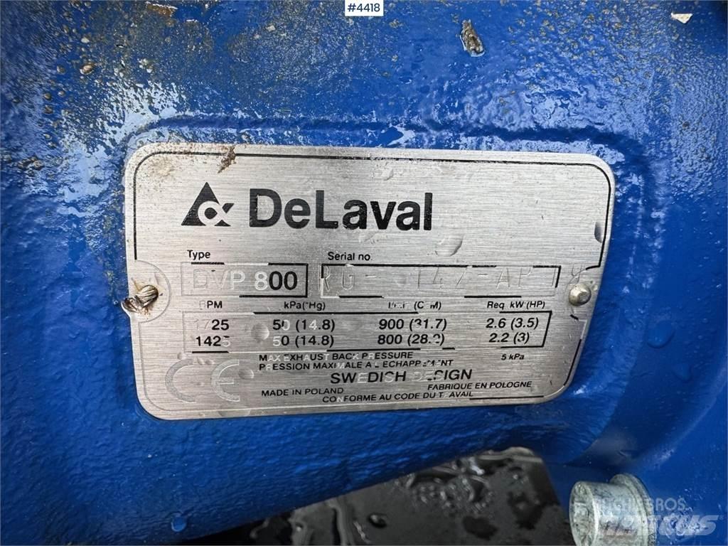 Delaval DVP 800 Навесное оборудование и запчасти