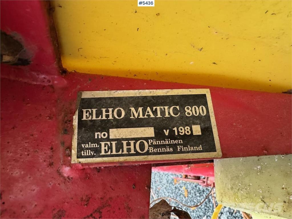 Elho Matic 800 Сеялки