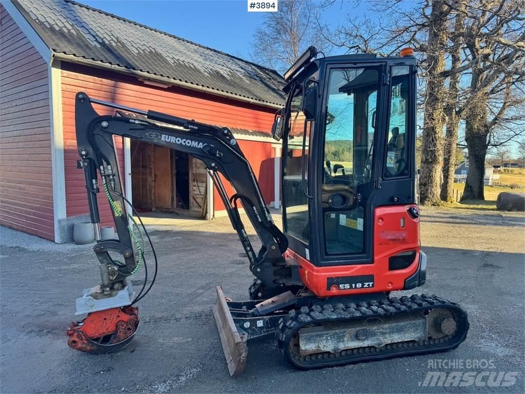 Euromach ES18ZT Гусеничные экскаваторы