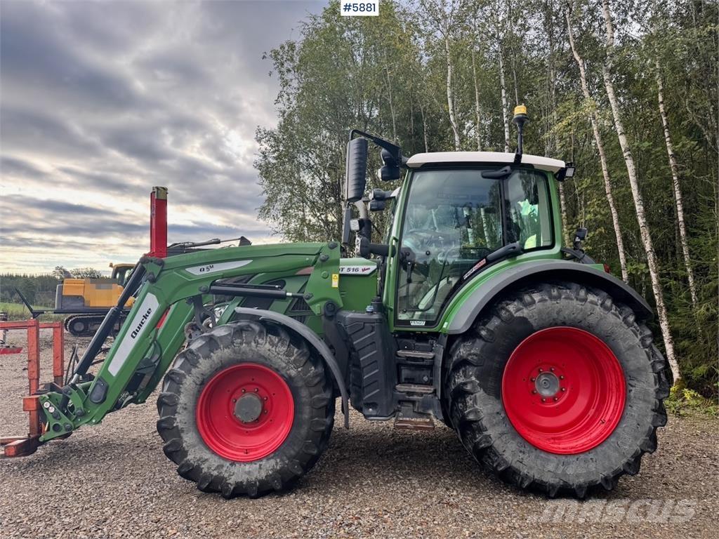 Fendt 516 Vario Трактора