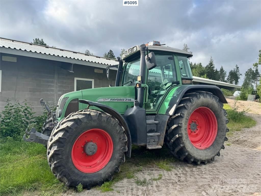 Fendt 716 Vario Трактора