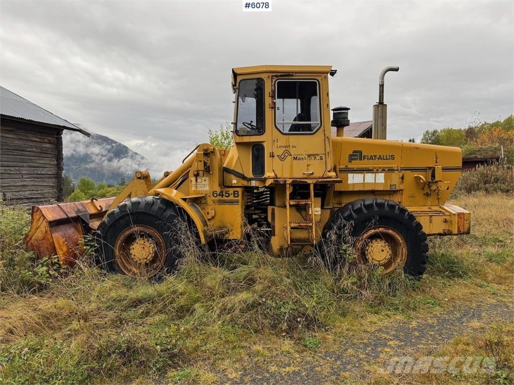 Fiat Allis 645-B Фронтальные погрузчики