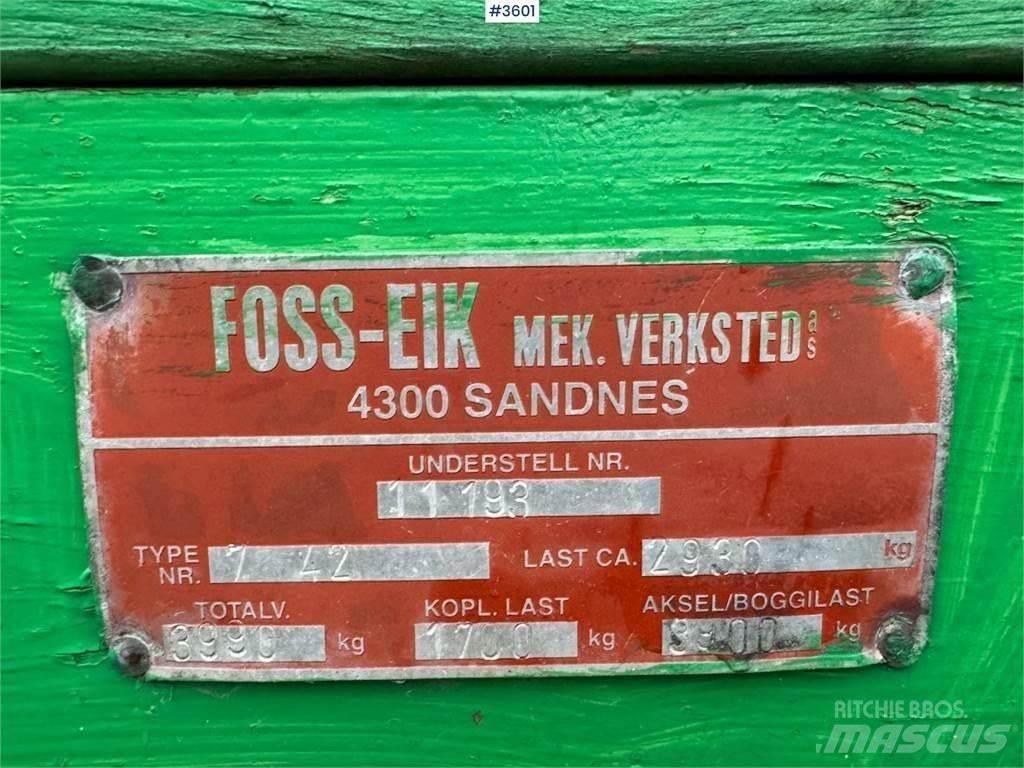 Foss-Eik 4T Прицепы перегрузчики зерна