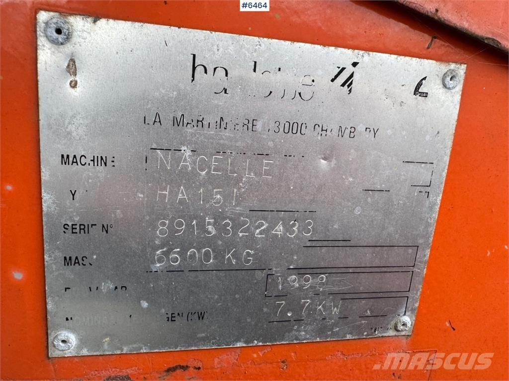 Haulotte HA 15 I Разные подъемники и вышки