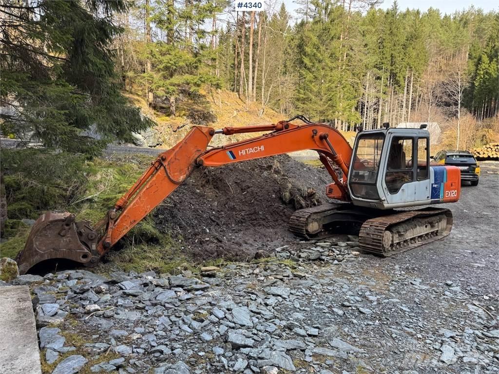 Hitachi EX120-2 Гусеничные экскаваторы