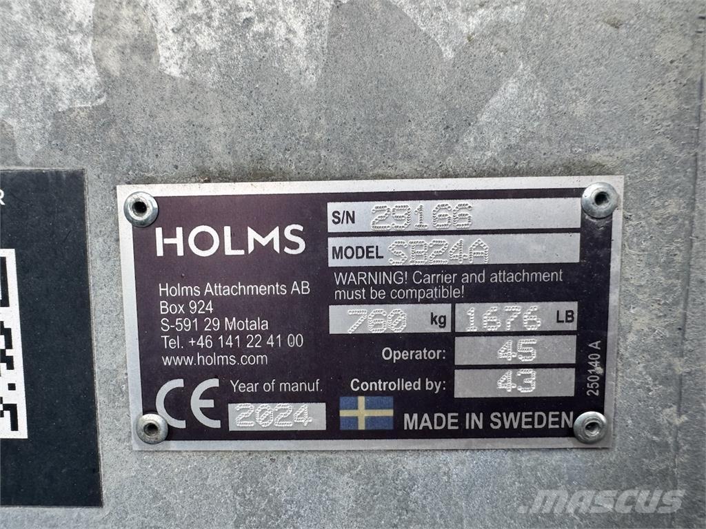 Holms SB24A Снежные отвалы и плуги