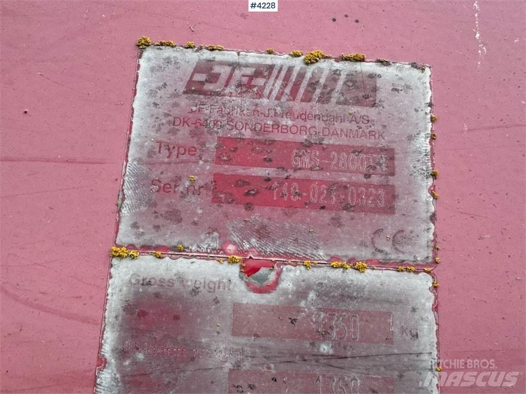 JF GMS-2800TS Прочее почвообрабатывающее оборудование