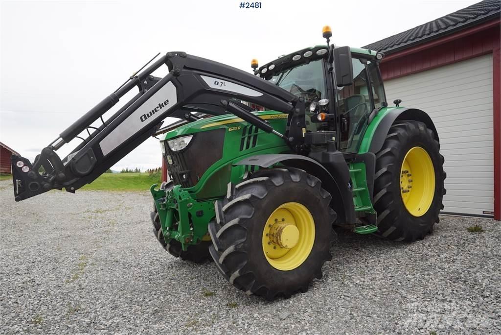 John Deere 6215R Трактора