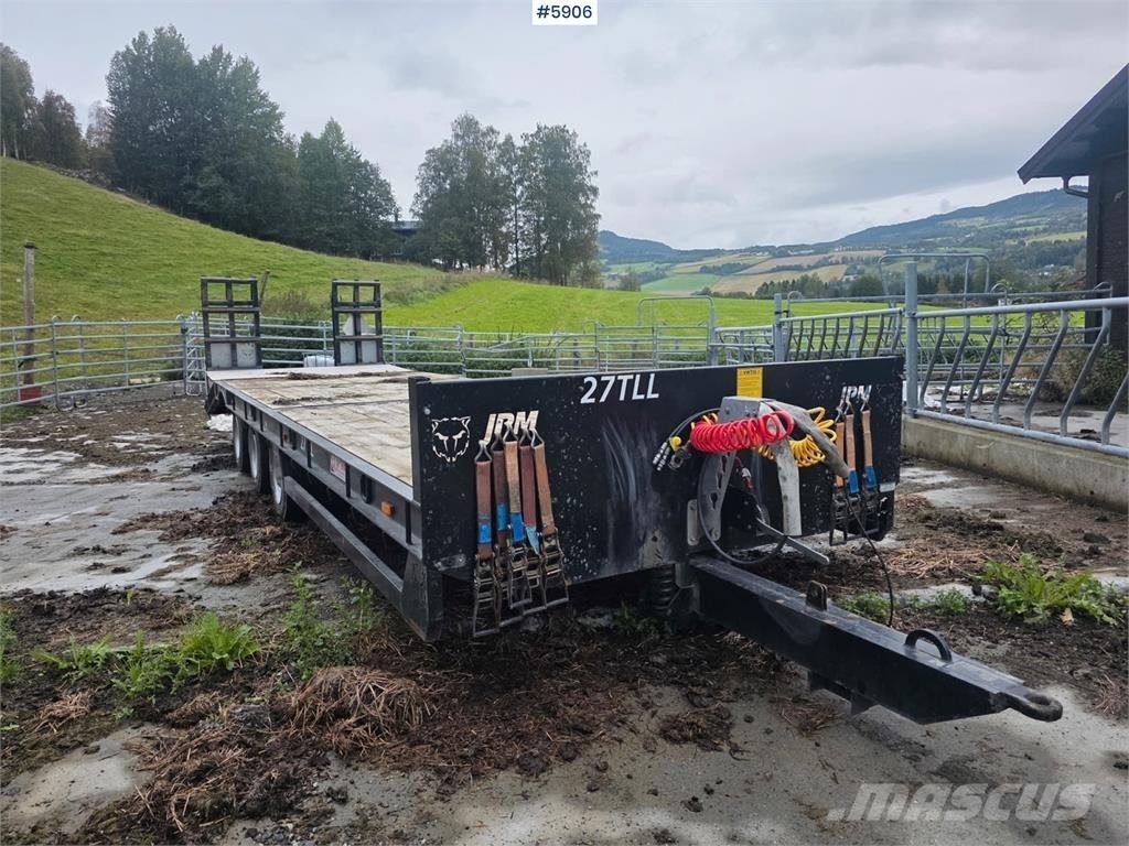 JPM 27 TLL Низкорамные прицепы