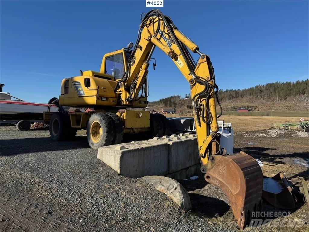 Komatsu PW 110R Гусеничные экскаваторы