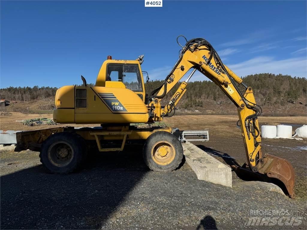 Komatsu PW 110R Гусеничные экскаваторы