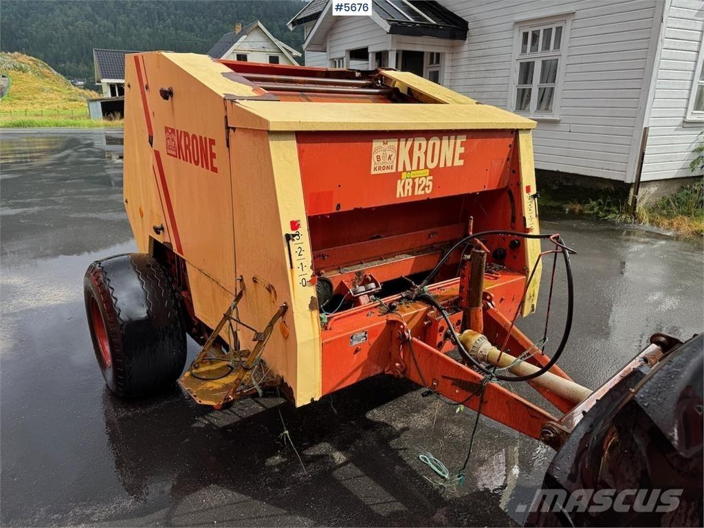 Krone KR 125 Другое корнеплодоуборочное оборудование